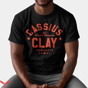 Cassius Clay T-Shirt Muhammad Ali Inspired People's Champion