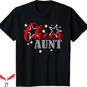 Cheer T-Shirt Cheer Aunt Cheerleader Pride Sports T-shirt