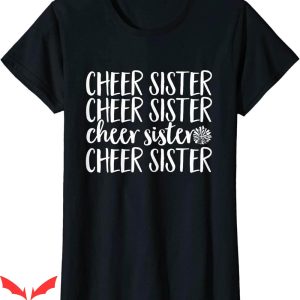 Cheer T-Shirt Cheer Sister Cheerleader T-Shirt