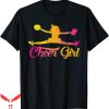 Cheer T-Shirt Cheerleader Cheer Colorful T-Shirt