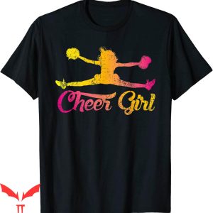 Cheer T-Shirt Cheerleader Cheer Colorful T-Shirt