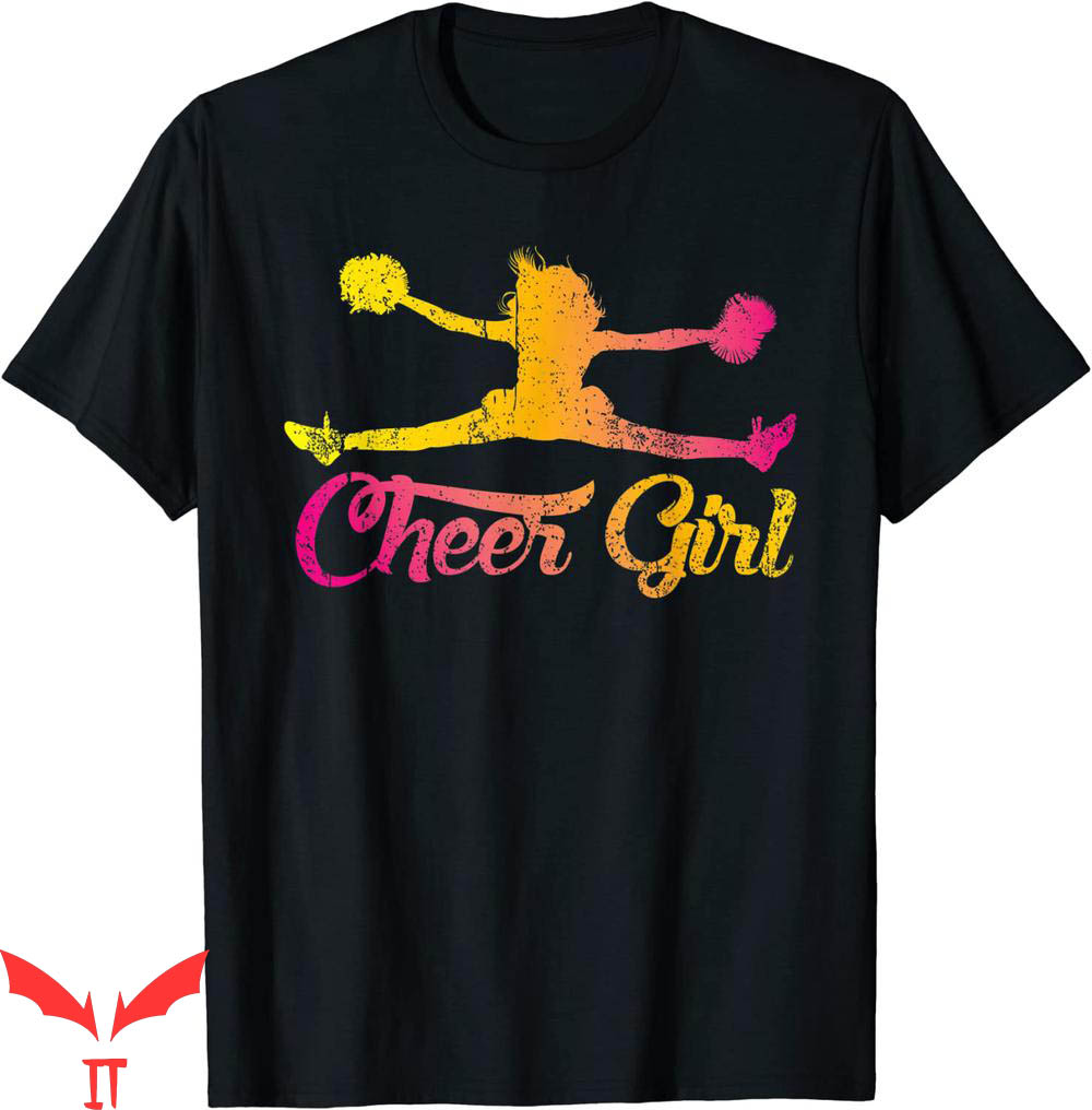 Cheer T-Shirt Cheerleader Cheer Colorful T-Shirt Cheer T-Shirt Cheerleader Cheer Colorful T-Shirt