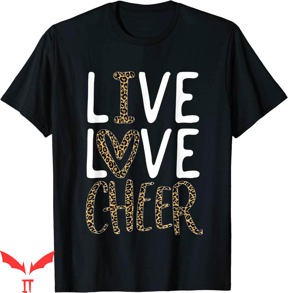 Cheer T-Shirt Live Love Cheer Girl Cheerleading T-Shirt Cheer T-Shirt Live Love Cheer Girl Cheerleading T-Shirt
