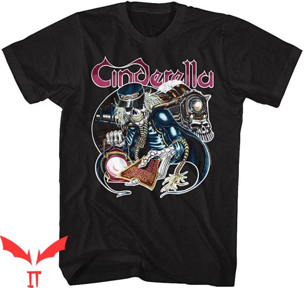 Cinderella Band T-Shirt 1982 American Rock Band One Way