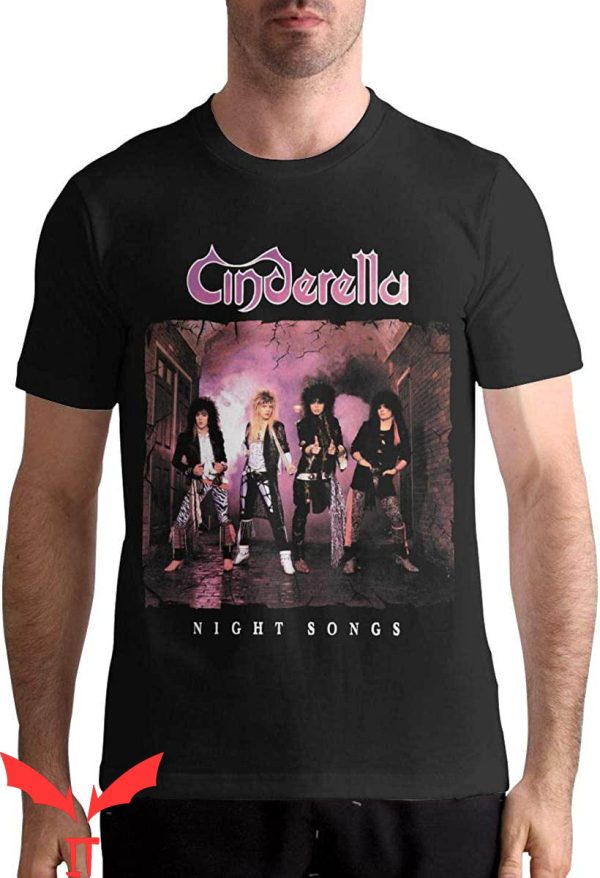 Cinderella Band T-Shirt Rock Band Music Vintage Retro Tee