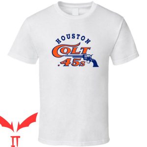 Colt 45 T-Shirt Houston Colt 45s Retro Logo Baseball Fan