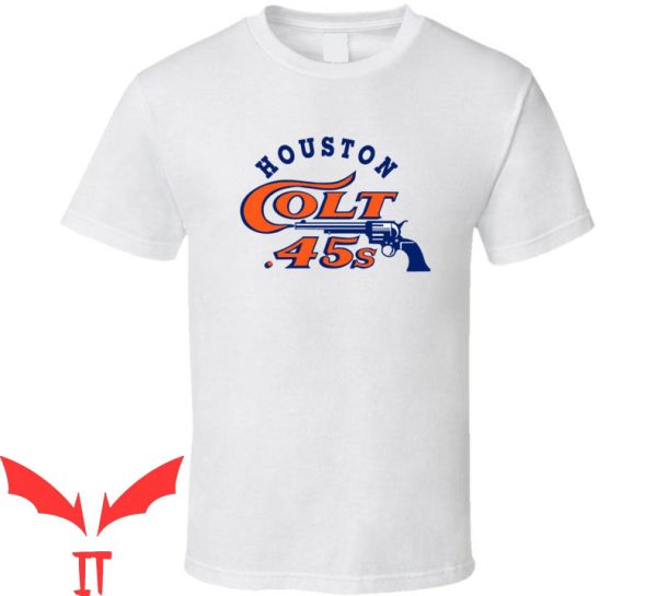 Colt 45 T-Shirt Houston Colt 45s Retro Logo Baseball Fan
