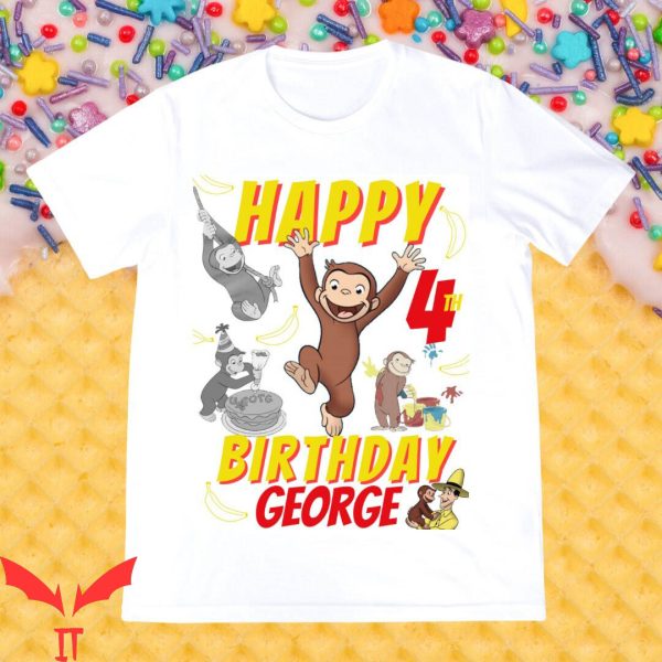 Curious George Birthday T-Shirt
