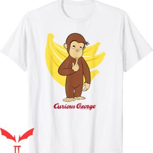 Curious George Birthday T-Shirt Banana Bunch Logo Tee