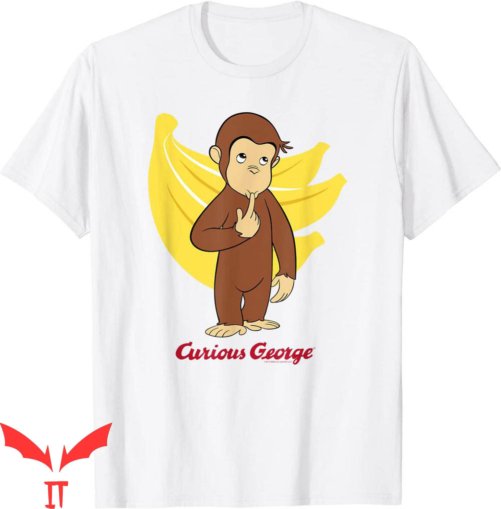 Curious George Birthday T-Shirt Banana Bunch Logo Tee