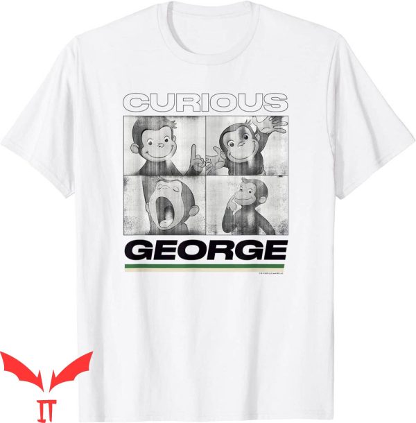 Curious George Birthday T-Shirt Vintage George Box Up