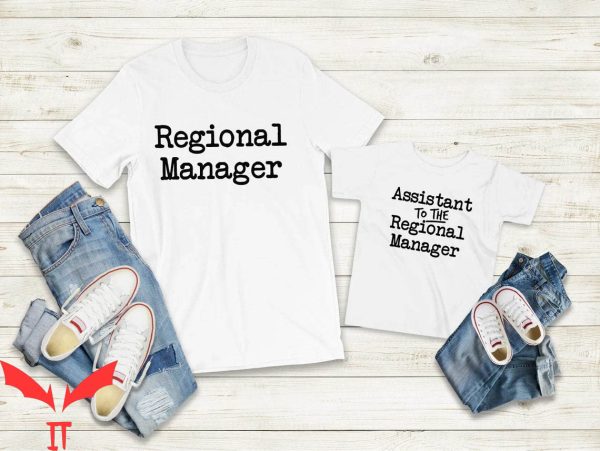 Dad And Me T-Shirt Assistant To The Regional Manager