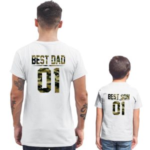 Dad And Me T-Shirt Dad Son Matching Father’s Day New Dad
