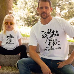 Dad And Me T-Shirt Daddy And Daughter Father’s Day Matching