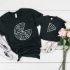 Dad And Me T-Shirt Parent Child Pizza Matching Family Shirt