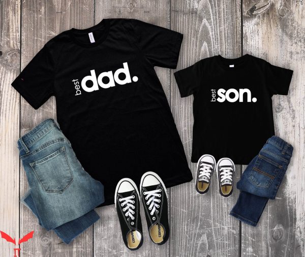 Dad And Me T-Shirt The Dad And The Son Matching Family Tee