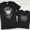 Dad And Me T-Shirt Viking Father And Son Matching Shirt