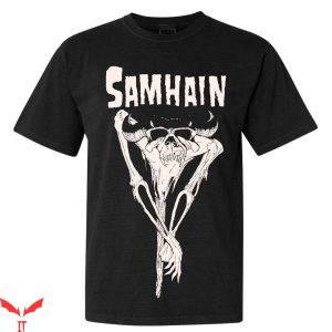 Danzig Skull T-Shirt Samhain Scarecrow Heavy Metal Punk