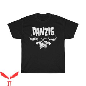Danzig Skull T-Shirt Skull Logo The Misfits Hardcore Punk