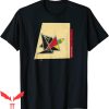 David Lynch T-Shirt Red Green Yellow Famous Filmmaker