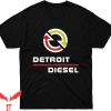 Detroit Lines T-Shirt Diesel Funny Trendy City Michigan Tee