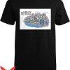 Detroit Lines T-Shirt Michigan Line Drawing Trendy Tee
