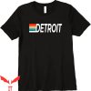 Detroit Lines T-Shirt Michigan Retro Lines Vintage Tee