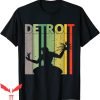 Detroit Lines T-Shirt Retro Vintage Spirit Of Detroit Tee