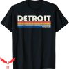 Detroit Lines T-Shirt Vintage 70s 80s Style Detroit Mi Tee