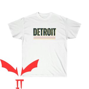 Detroit Lines T-Shirt Vintage Michigan City Retro Tee