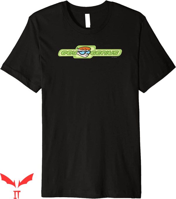 Dexter Laboratory T-Shirt Boy Genius Green T-Shirt