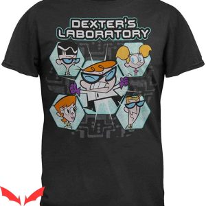 Dexter Laboratory T-Shirt Cartoon Network Group Shot T-Shirt