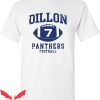 Dillon Panthers T-Shirt Dillon 7 Retro Sports Novelty Tee