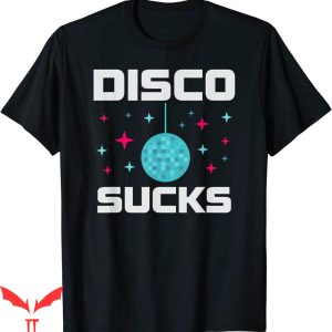 Disco Sucks T-Shirt Retro 70's Vintage Nostalgic Seventies