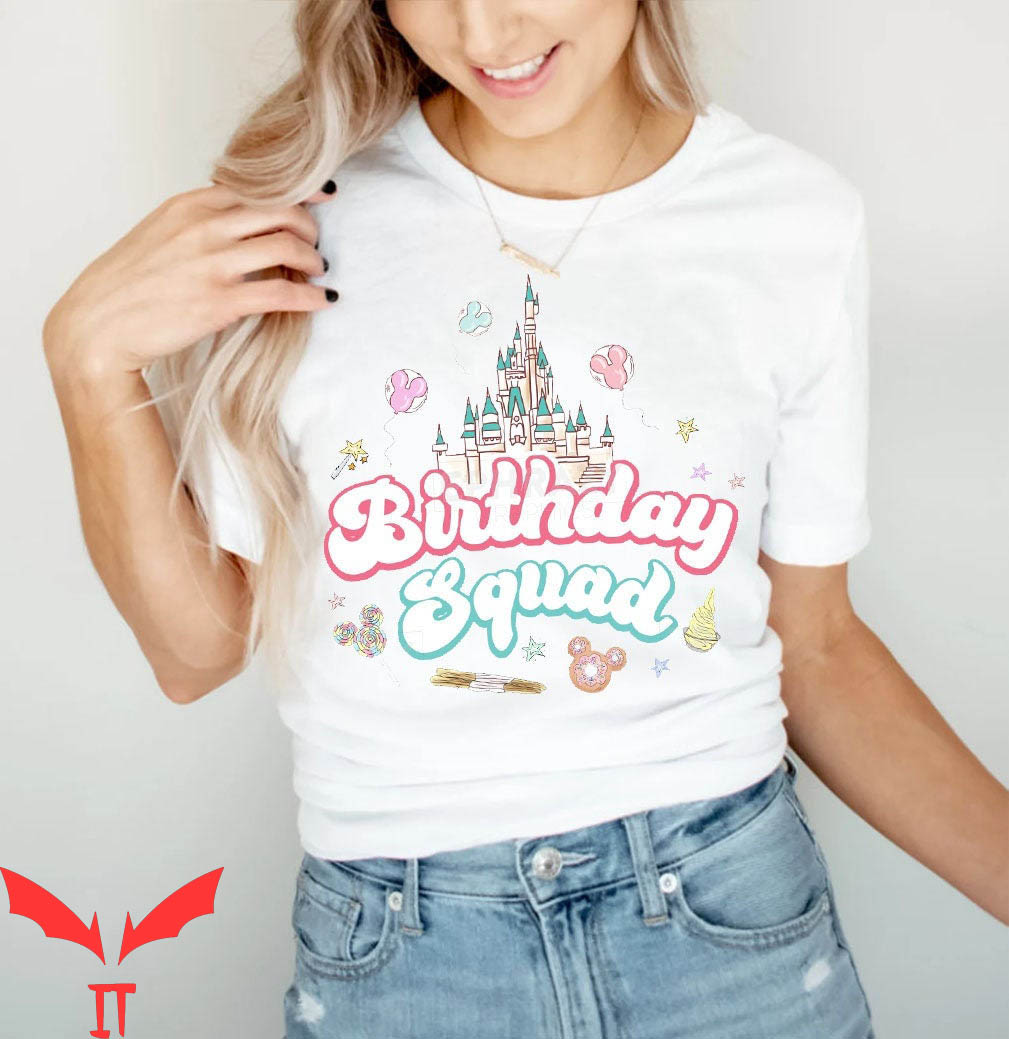 Disney Birthday Squad T-Shirt Birthday Party Trip Shirt