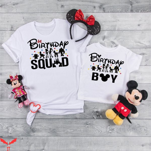 Disney Birthday Squad T-Shirt Birthday Trip Family Matching