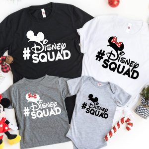 Disney Birthday Squad T-Shirt Family Disney Matching Shirt