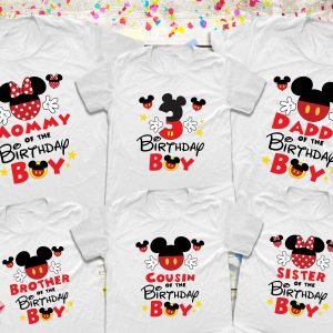 Disney Birthday Squad T-Shirt Family Trip Мatching Vacation