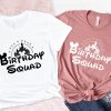 Disney Birthday Squad T-Shirt Minnie Mickey Birthday Crew