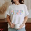 Disney Birthday Squad T-Shirt Retro Cute 70s Mickey Icon