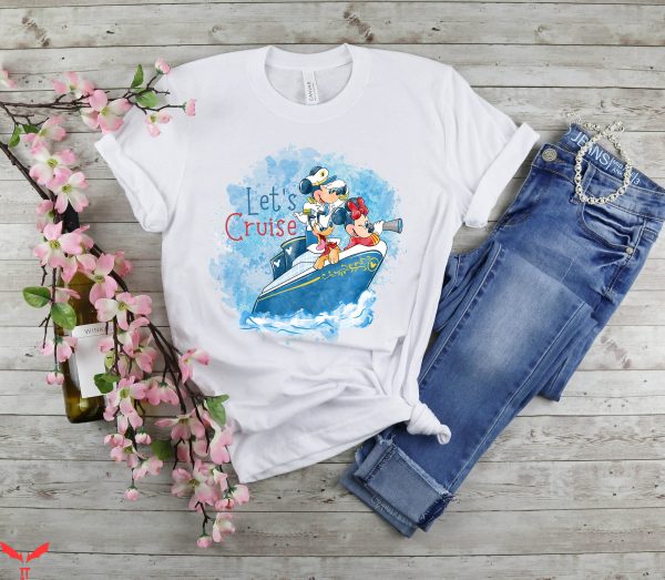 Disney Cruise T-Shirt Disney Let’s Cruise Ship Matching