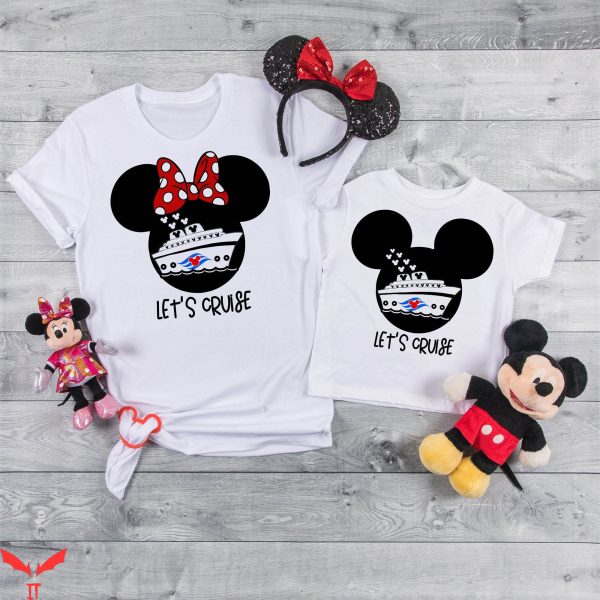 Disney Cruise T-Shirt Let’s Cruise Matching Funny Shirt