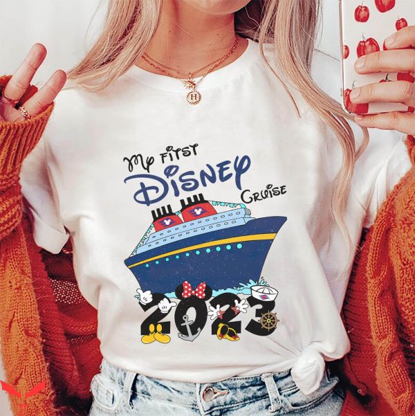 Disney Cruise T-Shirt My First Disney Trip Wish Shirt