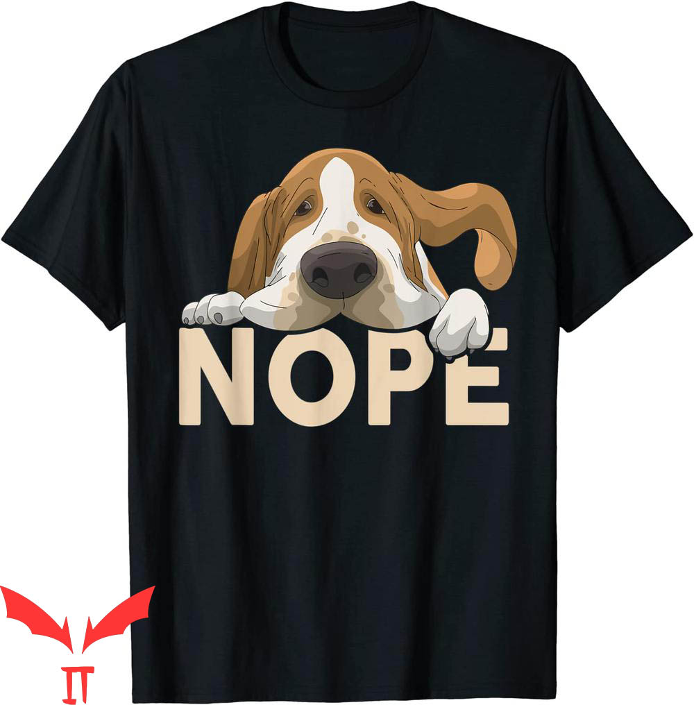 Dog Lover T-Shirt Funny Nope Lazy Dog Trendy Pet Lover