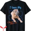 Dog Lover T-Shirt I Love My Chinese Shar-Pei Best Dog Paw