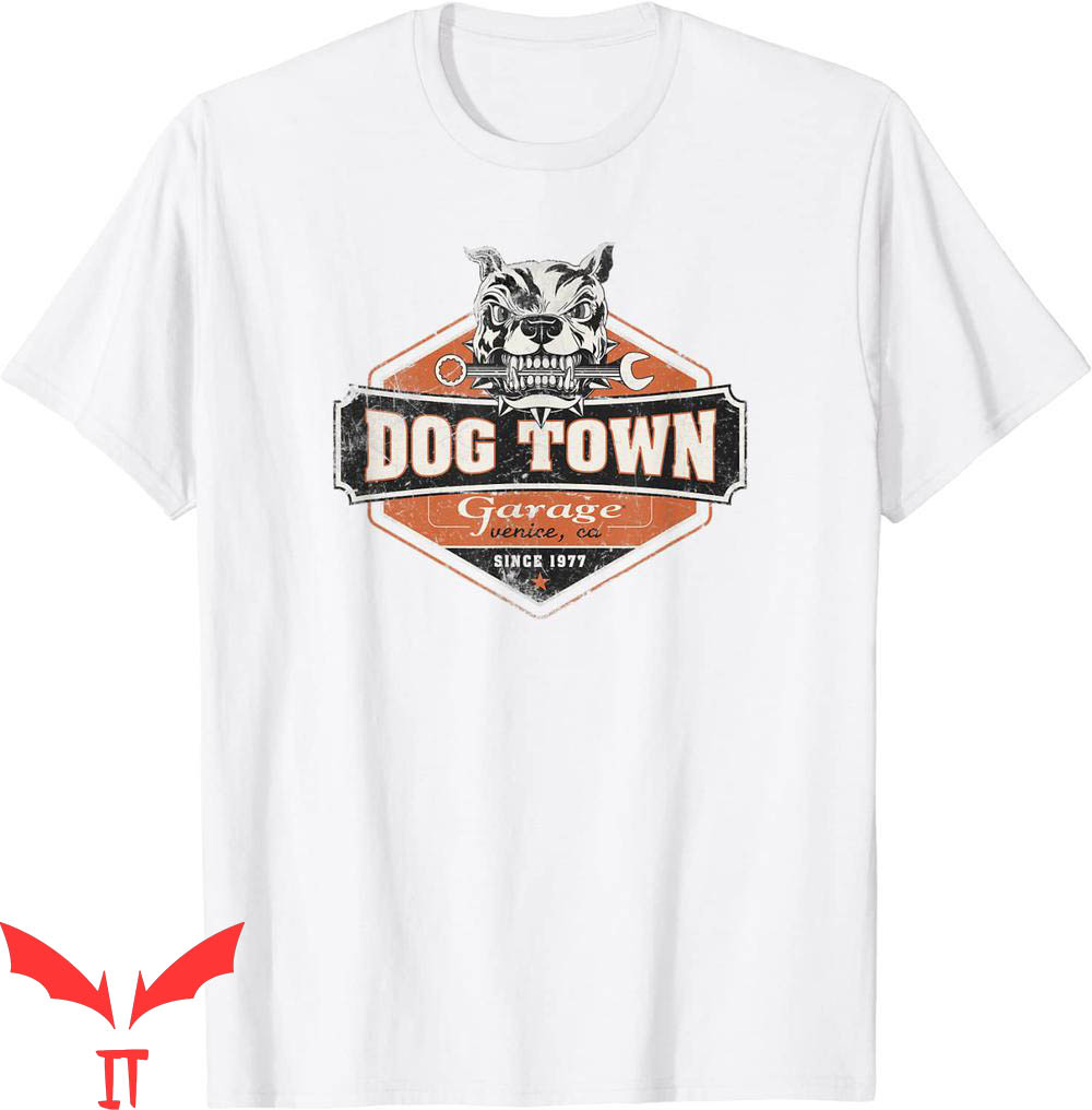 DogTown T-Shirt Garage Vintage Hex Trendy Tee Shirt