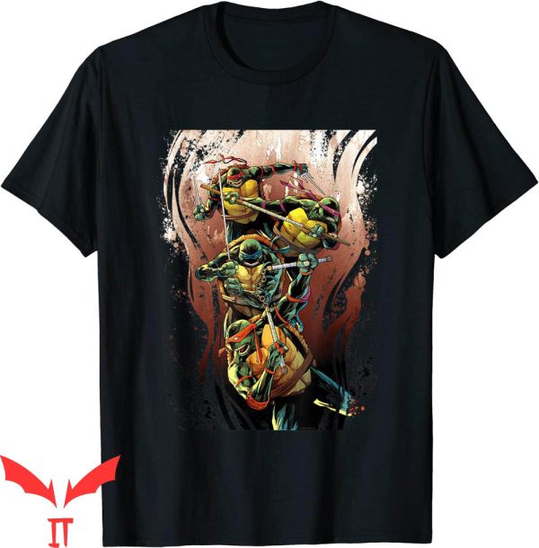 Earthy T-Shirt Mutant Ninja Turtles Rainbow Warriors