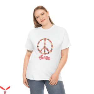 Earthy T-Shirt Peace Hippie 70s Zen Earthy Tee Shirt