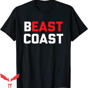 East Coast T Shirt Beast Coast Novelty Eastern Seaboard Tee