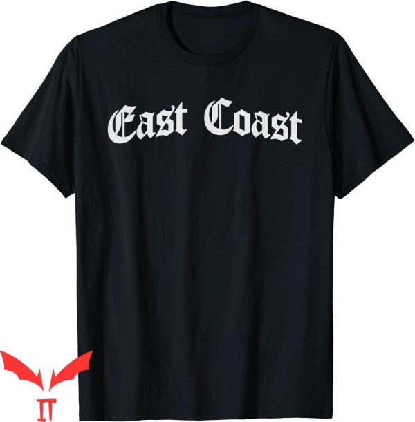 East Coast T Shirt Eastern Seaboard Cool Trendy Pride Tee